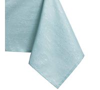 AmeliaHome Lotus Effect Water-Repellent Polyester Tablecloth 140 x 180 cm Oval Blue