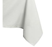 AmeliaHome Tablecloth 130 x 180 cm Tablecloth Stain Protection Lotus Effect Washable Water-Repellent Glossy Smooth Empire Ecru