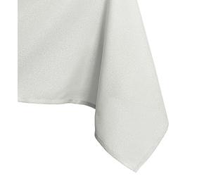 AmeliaHome Tablecloth 140 x 320 cm, Stain Protection, Lotus Effect, Washable, Waterproof, Gloss, Smooth, Empire, Ecru