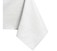 AmeliaHome Tablecloth Tablecloths 120 x 180 cm Lotus Effect Water-Repellent Snakeskin Pattern Vesta White