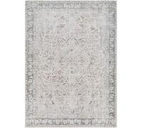 Amelie Rug - Machine Washable Traditional Boho - AML2386 - Blush Light Grey - Sizes Available