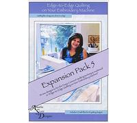 Amelie Scott Designs Edge-to-Edge Quilting on Your Embroidery Machine Expansion Pack 5 CD - (SG_B01D8YKZT0_US)