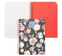 AMÉLIN ARCHIVE Cute Classic Spiral Notebook College Ruled, 9.5" x 7.5" with Durable Hardcover and 160 Lined Pages (Sonia)