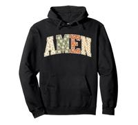 Amen Christian Faith Jesus Religious Worship Christ Prayer Pullover Hoodie