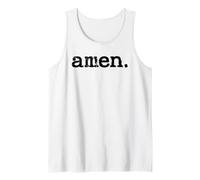 Amen - Christian Faith Religion Praying Tank Top