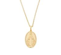 Amen Collar Mujer CLMIGM, one Size, Non-Precious Metal, No Gemstone