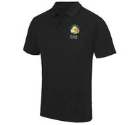 Amen Corner Augusta Golf Ball Marker Men's Polo Shirt - Black / L