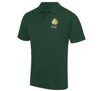 Amen Corner Augusta Golf Ball Marker Men's Polo Shirt - Bottle Green / 3XL
