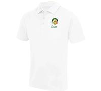 Amen Corner Augusta Golf Ball Marker Men's Polo Shirt - White / 2XL