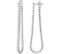 Amen E2TNBBZ Women's Earrings, Sterling Silver Zircon
