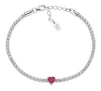 Amen Pulsera Mujer BT21CUBRBZ16 Plateado, one Size, Non-Precious Metal, No Gemstone
