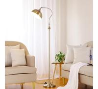 Amen Retro Adjustable Iron Floor Lamp - 59.1in Tall Light with E26 3000K for Study