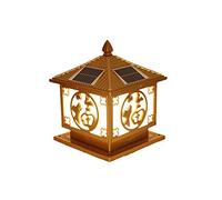 Amen Retro Post Lights,Outdoor Waterproof Patio Terrace Gate Wall Landscape Garden Creative Home Villa Pillar Lamp,Landscape Lighting Pillar Lamp,Commercial Decoration (80cm)