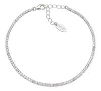 Amen Tennis Mania Trendy Code BT1B7BRO17 Sterling Silver Bracelet