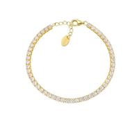 Amen Tennis Trendy Code BT3GB17 Sterling Silver Bracelet