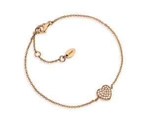 AMEN Womens Bracelet BRHR 925% Silver Gold Rose Heart