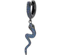 Amen Women's Earrings I Mono Earrings Made of 925 Silver - Cubic Zirconia, Sterling Silver Zircon