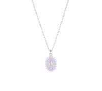 AMEN Womens Necklace CLMISMBRO 925% Silver Madonna Swarovski
