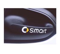 AMENAS 2 Pieces Car Door Handle Protector, for Smart 451 453 Fortwo Forfour Car Door Handle Paint Scratch Stickers Car Exterior Accessory