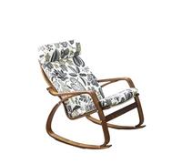 AMENGJ 1PC Poang Chair Armchair Cushion, Soft Rocking Chair Cushion Replacement with Removable Cover Chair Cotton Cushion Non Slip Rocking,Thick Padded(Color 10)