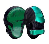 AMENGJ Boxing Pads Curved Punching Mitts Boxing Pads Hand Target Gloves Training Focus Kickboxing Muay Thai Martial Art(Green 1pair)