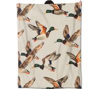 amepay Flying Mallard Duck Blanket Gifts for Kids Women Adult Girls,Nature Aniaml Throw Blankets,Soft Comfy Lightweight for Home Couch Bed Sofa Realistic Decor,Playful Farm Art 50x60in