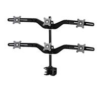 Amer Mounts AMR6C monitor mount / stand 61 cm (24") Desk Black