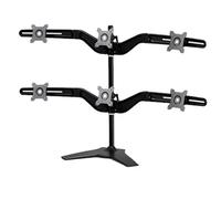 Amer Mounts AMR6S monitor mount / stand 61 cm (24") Black Desk
