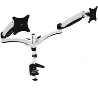 Amer Mounts HYDRA2 monitor mount / stand 71.1 cm (28") Desk Black, Chrome, White