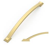 Amerdeco 10 Pack Gold Zinc Alloy Cabinet Pulls 192mm Kitchen AM035