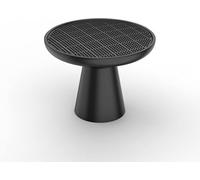 Amerdeco 10 Pack Matte Black Knurled Cabinet Knobs Kitchen Cabinet Handles for Drawer Dresser, Cupboard and Wardrobe