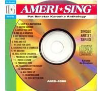 Ameri*sing Pat Benetar Karaoke Anthology AMS-4006 CD+G
