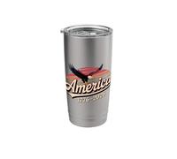 America 1776 2026 Eagle Vintage Pride Stainless Steel Insulated Tumbler