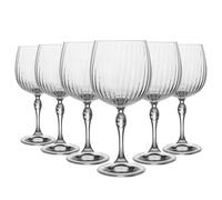America '20s Gin Glasses - 240ml - Clear - Pack of 6