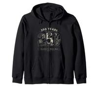 America 250 Engineering the Dream 4th July Independence Day Zip Hoodie