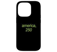 America 250, Funny Green Kamala Style Lettering Case for iPhone 14 Pro
