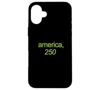 America 250, Funny Green Kamala Style Lettering Case for iPhone 16 Plus