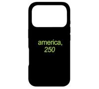 America 250, Funny Green Kamala Style Lettering Case for iPhone 17 Pro