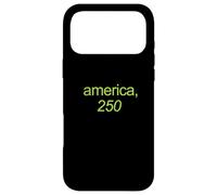 America 250, Funny Green Kamala Style Lettering Case for iPhone 17 Pro Max