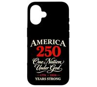 America 250 One Nation Under God Strong Case for iPhone 16