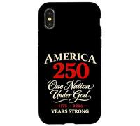 America 250 One Nation Under God Strong Case for iPhone X/XS