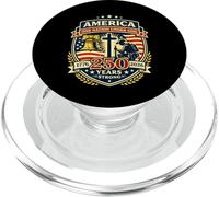 America 250 Years Strong One Nation Under God PopSockets PopGrip for MagSafe
