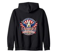 America 250th Anniversary 1776-2026 Experiment Eagle Zip Hoodie