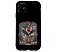 America 250th Anniversary Flag Eagle & Liberty USA 250 Year Case for iPhone 11