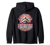America 250th Birthday 250 Years Old Just Getting Started Zip Hoodie