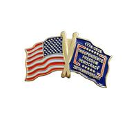 America 250th Birthday Pin Badge Brooch 250 years Anniversary Independence Day Decorations Gifts Memorabilia, Standard, Metal, no gemstone