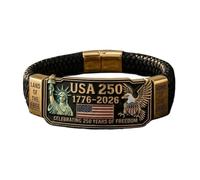 America 250th Wrist Bracelets, For Fathers Parties