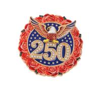 America 250Th Year Badge, Chest Pin, 1 piece
