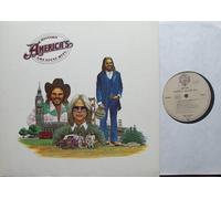 America - AMERICA, history, America's greatest hits. TOP COPY. Rare near mint US pressing 1975, on Warner Burbank label.