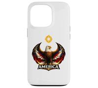 America Bald Eagle Resistance Wings Pro Immigrant Case for iPhone 13 Pro